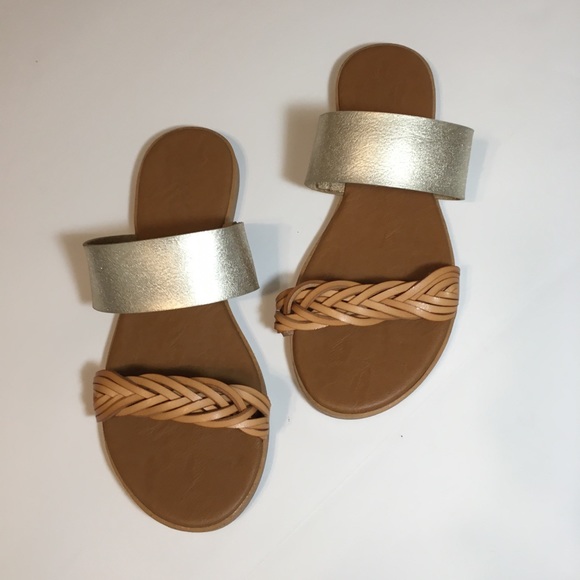 Universal Thread Torri Two Band Slide Sandal * 6 - Picture 4 of 7
